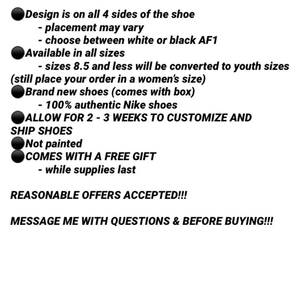 Reflective Playboy Bunny Custom Air Force 1’s - Picture 4 of 4